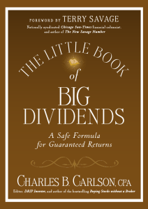 The Little Book of Big Dividends: Safe Dividend Investing Guide
