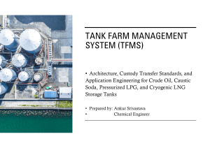 Tank Farm Management System (TFMS) Technical Guide