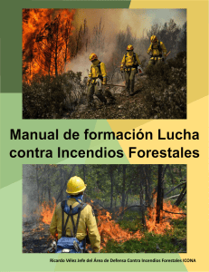 Manual de formaci&oacute;n Lucha contra Incendios Forestales