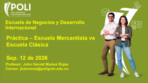 Pr&aacute;ctica: Mercantilismo vs Cl&aacute;sica &ndash; Econom&iacute;a