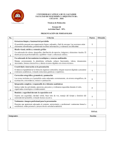 Criterios de Evaluaci&oacute;n de Portafolios - T&eacute;cnicas de Redacci&oacute;n UCA 2026