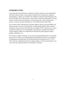 Responsabilidad Legal y &Eacute;tica en Prescripci&oacute;n Veterinaria