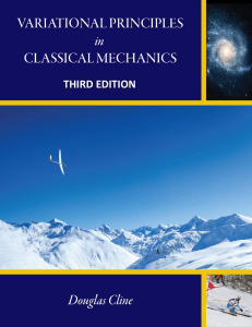 Variational Principles in Classical Mechanics (3rd Ed)