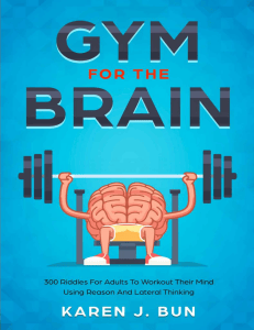 Gym for the Brain: 300 Riddles for Adults