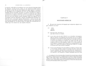 Introducci&oacute;n a la Ling&uuml;&iacute;stica: Nociones B&aacute;sicas y Textos