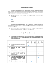 Inventario de Estr&eacute;s Acad&eacute;mico: Cuestionario para Evaluar Estr&eacute;s en Estudiantes