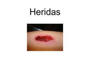 Heridas: Tipos, Clasificaci&oacute;n y Tratamiento