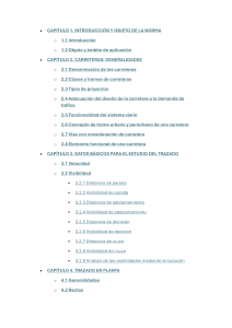 Norma de Dise&ntilde;o de Carreteras: Manual T&eacute;cnico de Ingenier&iacute;a Vial