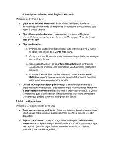 Gu&iacute;a de Regulaci&oacute;n Bancaria en Guatemala
