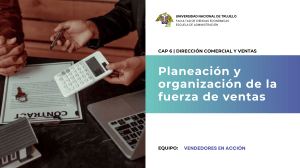 Planeaci&oacute;n y organizaci&oacute;n de la fuerza de ventas: Casos de estudio