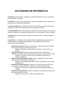 Diccionario de Inform&aacute;tica: T&eacute;rminos y Definiciones Clave