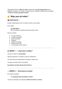 Escape Room de Lectura para Ni&ntilde;os: Taller Educativo