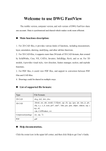 Operation Guide for DWG FastView